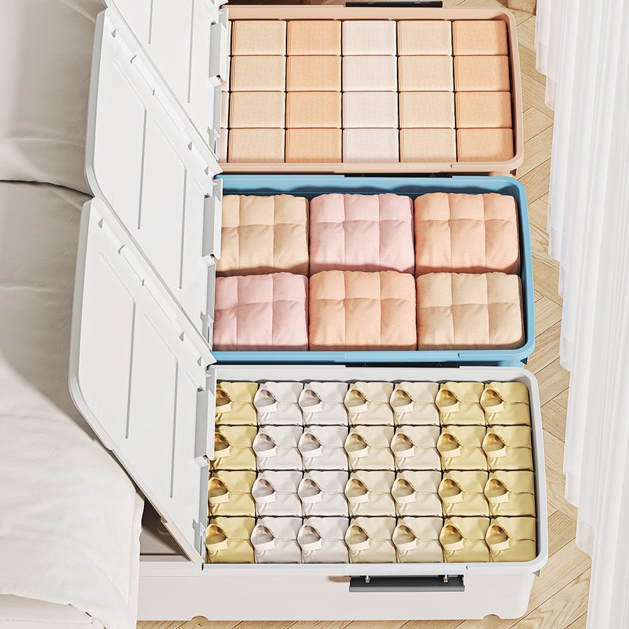 Drawer Type Wheeled Under Bed Storage Box