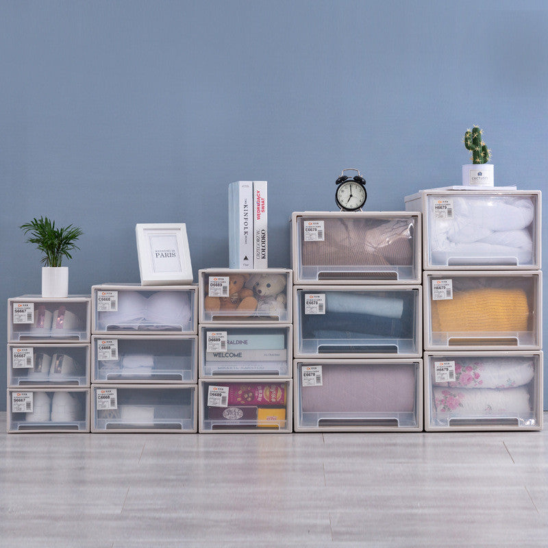 Drawer Plastic Clothes Storage Box