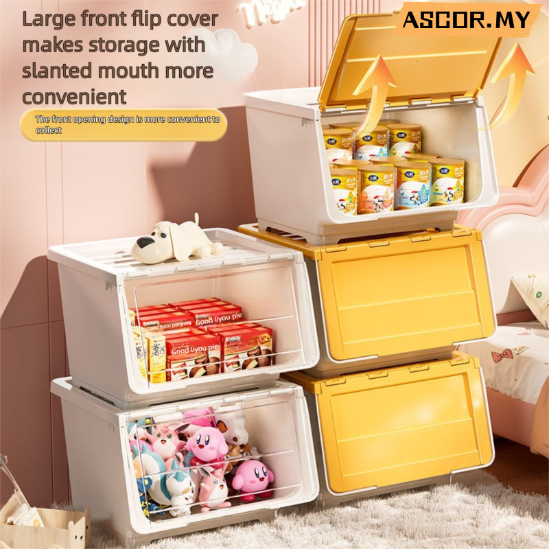 Stackable Front Open Storage Cabinet