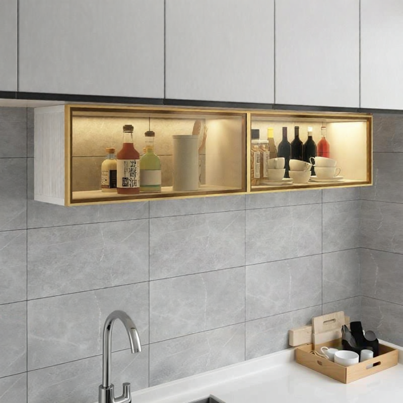 Custom Wall Kitchen Storage Shelf