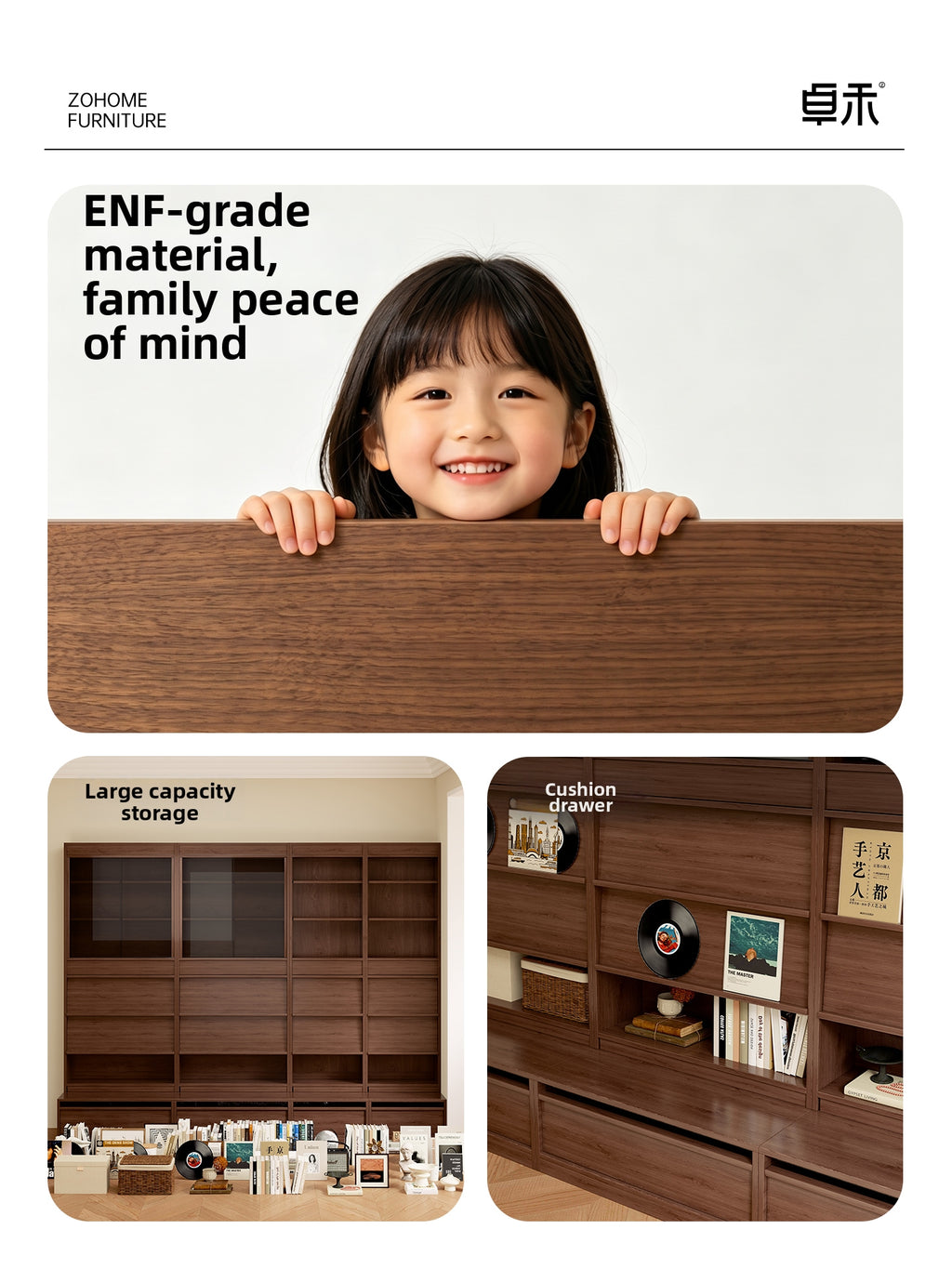 Wall Mounted Bookcase Shelf