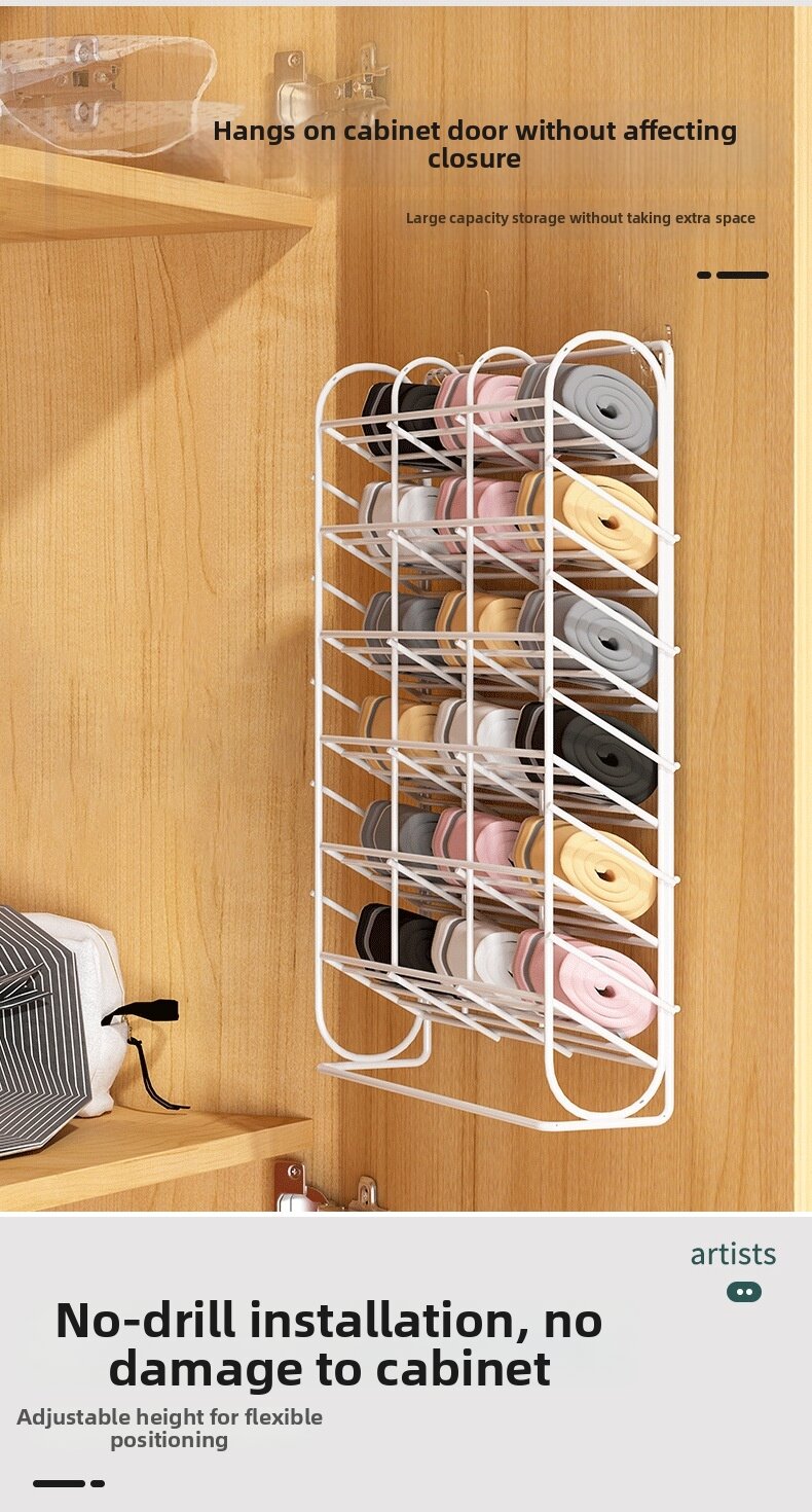 No Drill Wall Storage Pouch