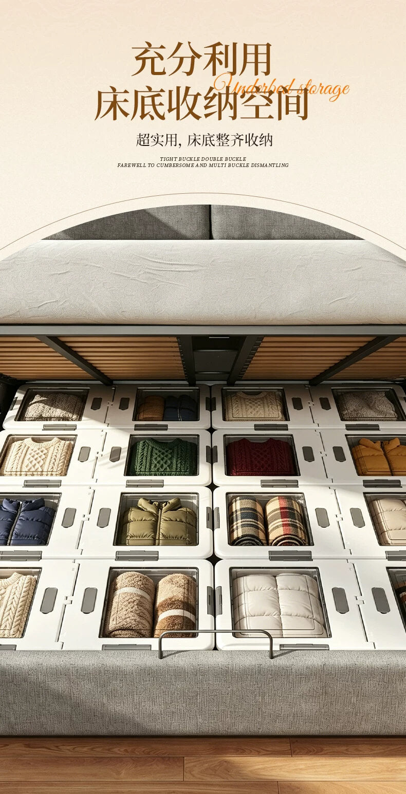 Large Wheeled Under Bed Storage Box