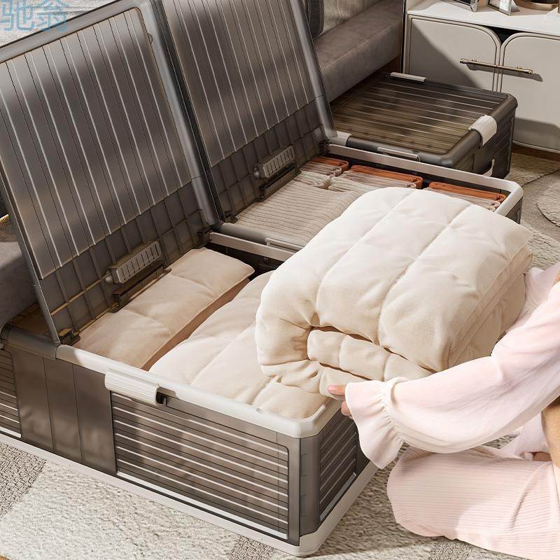 Foldable Plastic Under Bed Storage Box