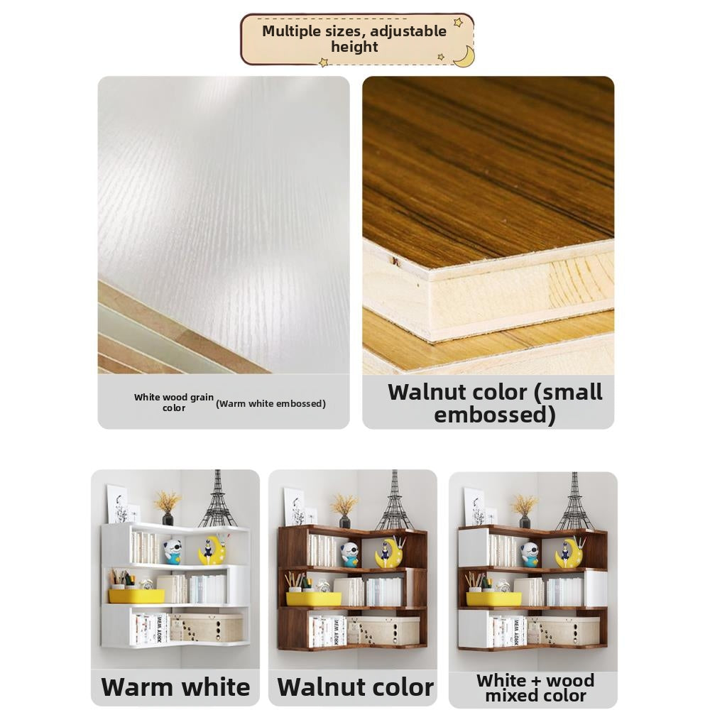 90 Degree Wall Mounted Corner Shel