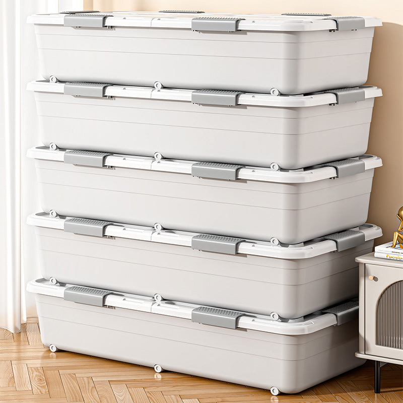 Wheeled Under Bed Drawer Storage Box