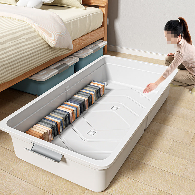 Wheeled Under Bed Drawer Storage Box
