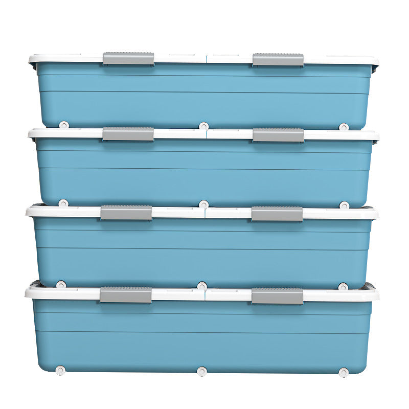 Wheeled Under Bed Drawer Storage Box