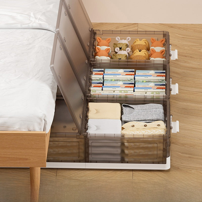 Wheeled Foldable Large Under Bed Storage Box