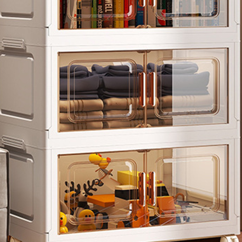 Wheeled Open Front Storage Bins