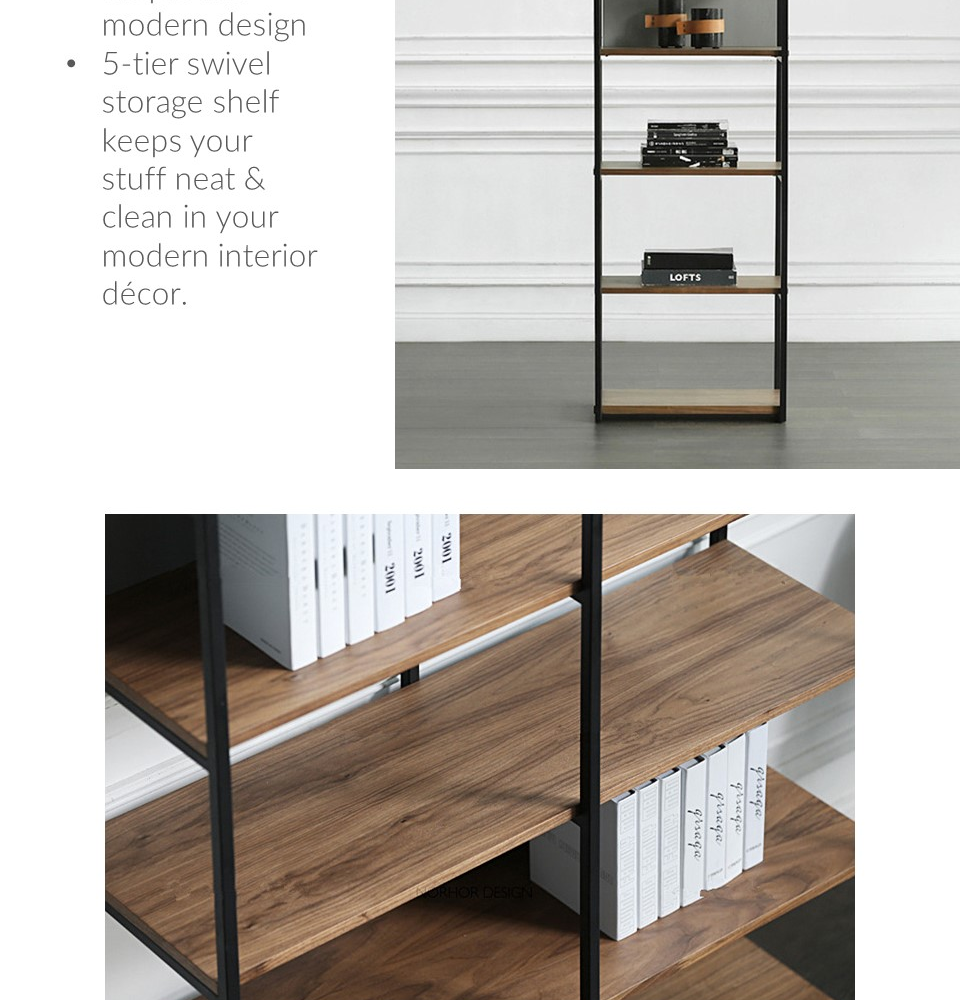 2-Tier Multi Layer Wall Display Shelf