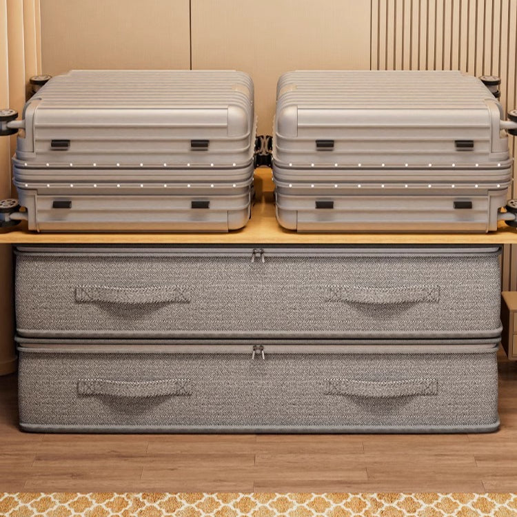 Transparent Flat Fabric Under Bed Storage Box