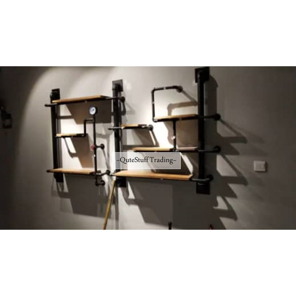 Industrial Pipe Wall Storage Rack