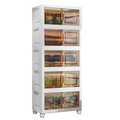Wheeled Open Front Storage Bins