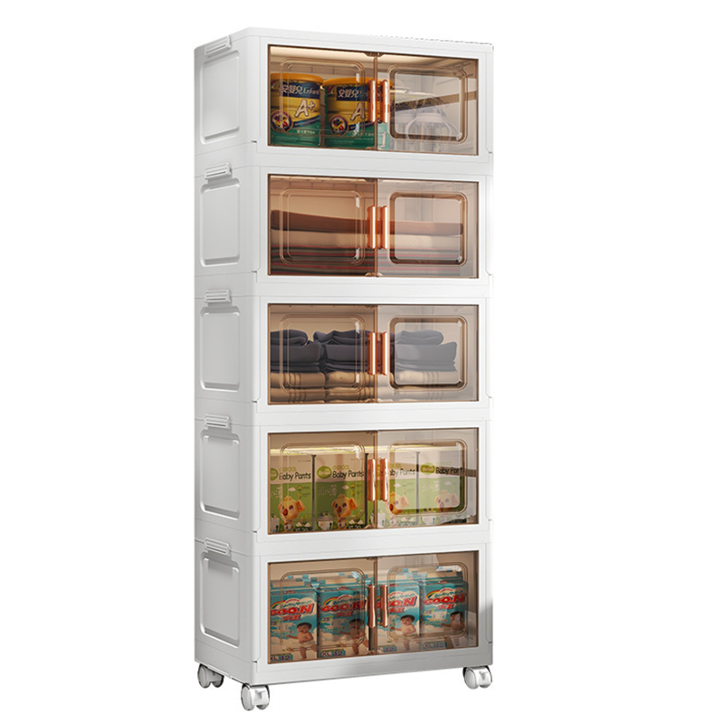 Wheeled Open Front Storage Bins